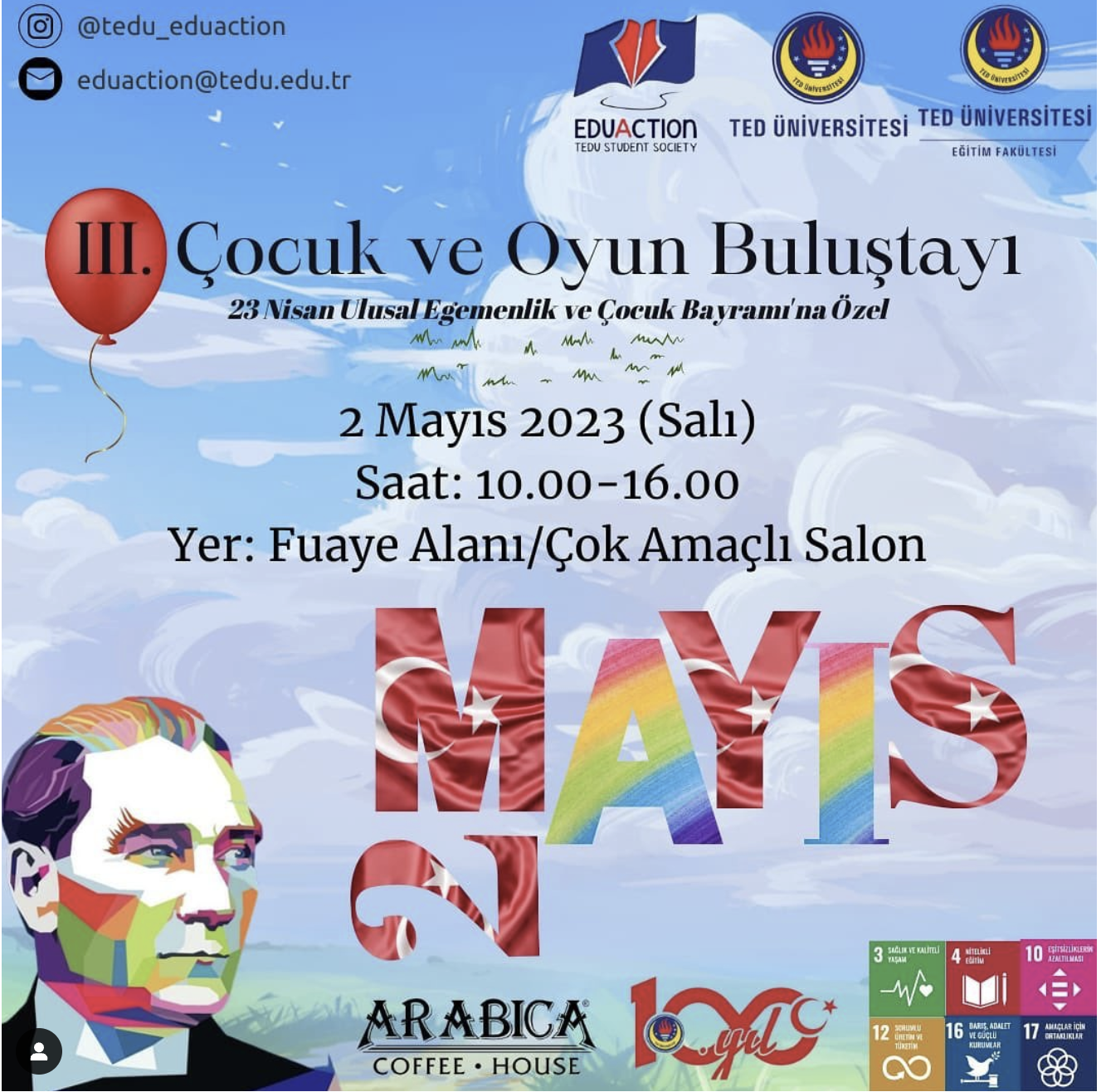 Cumhuriyet'in 100. Yılında 140 Çocuk Bizimle!