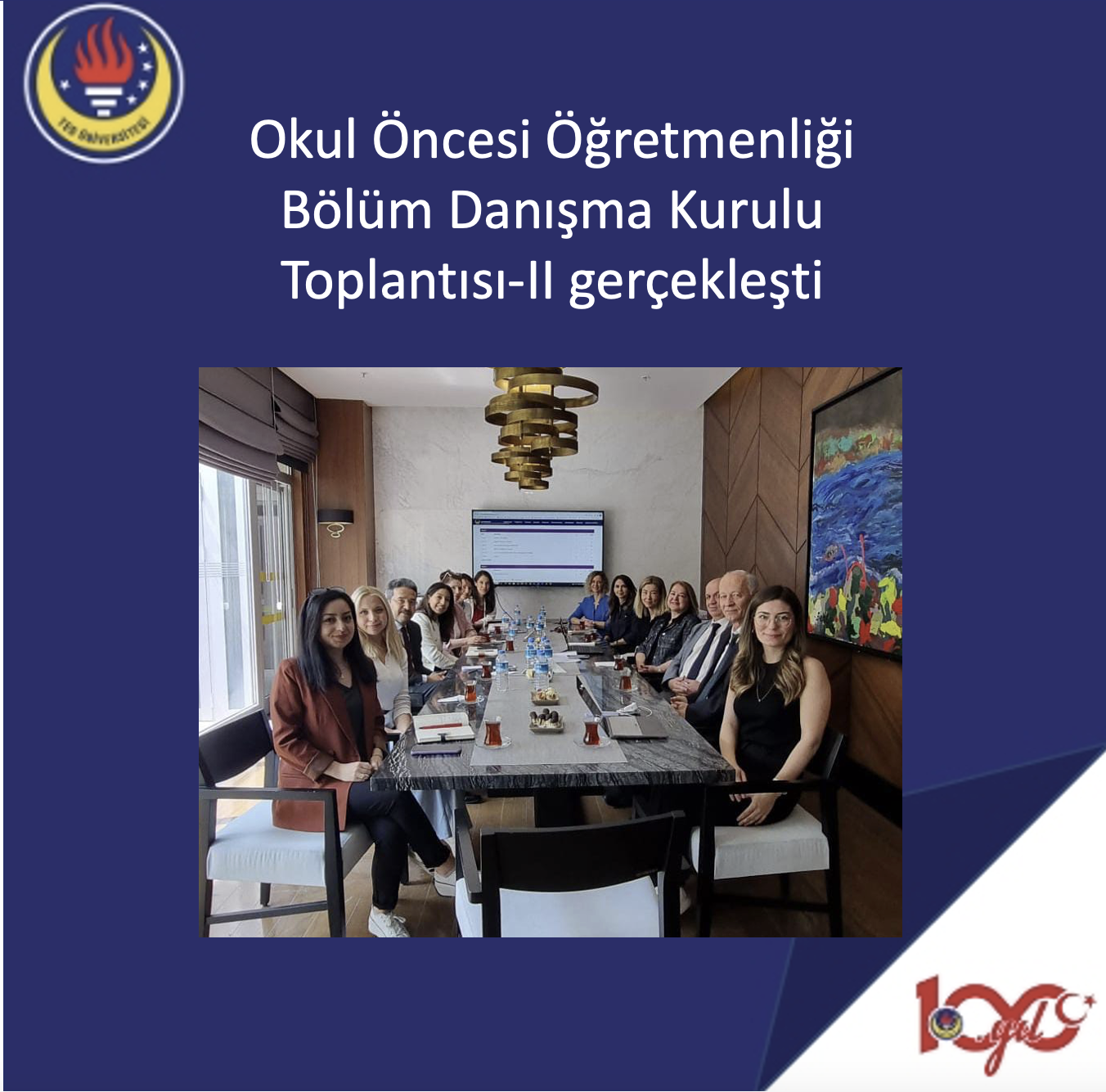 Okul Öncesi Öğretmenliği Bölüm Danışma Kurulu Toplantısı-II
