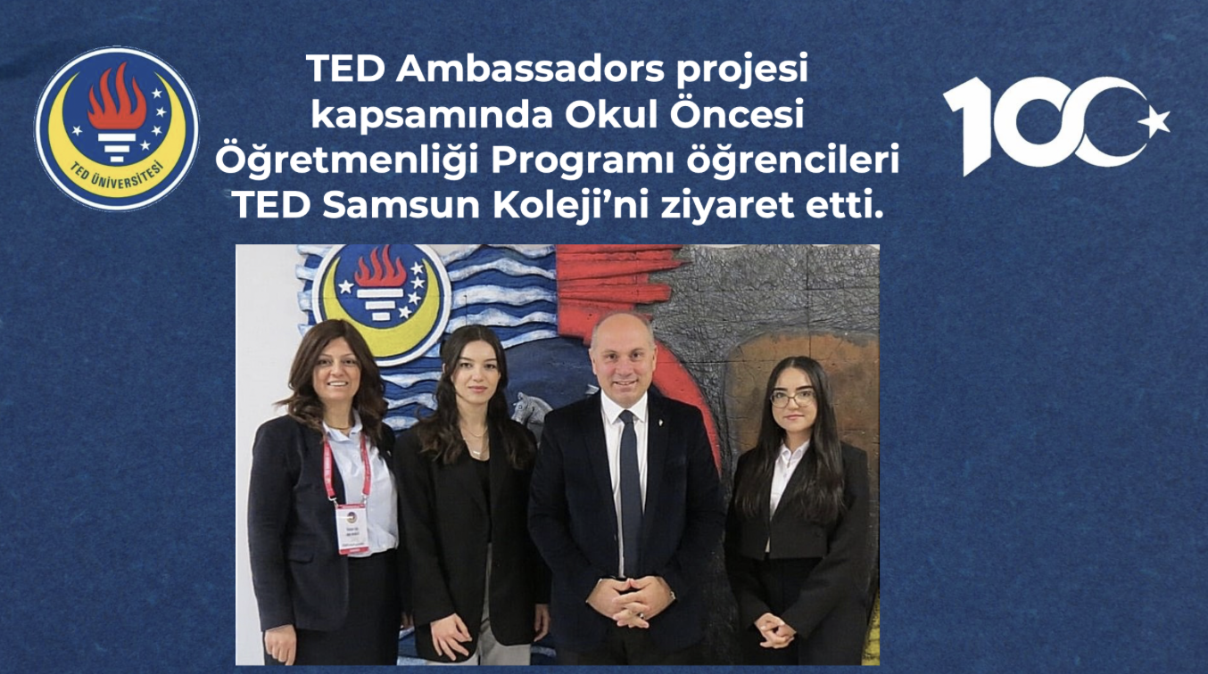 As part of the TED Ambassadors Project, a visit was made to TED Samsun College!