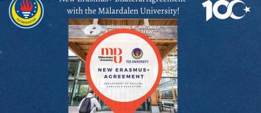 New Erasmus+ Bilateral Agreement with the Mälardalen University!