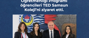 As part of the TED Ambassadors Project, a visit was made to TED Samsun College!